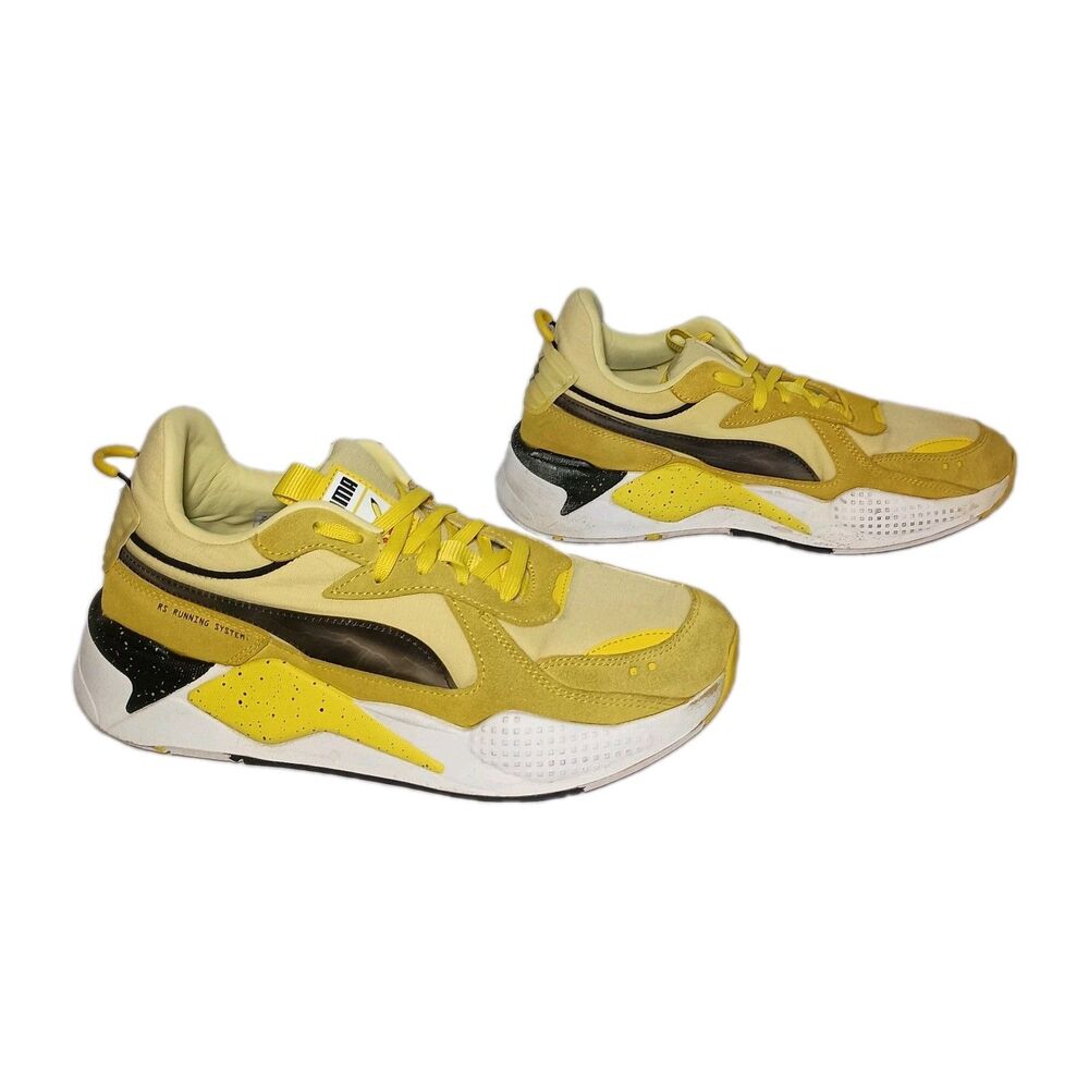Size 9.5 - Pokémon x Puma RS-X Pikachu Men's Athletic Sneakers Pokemon Shoes
